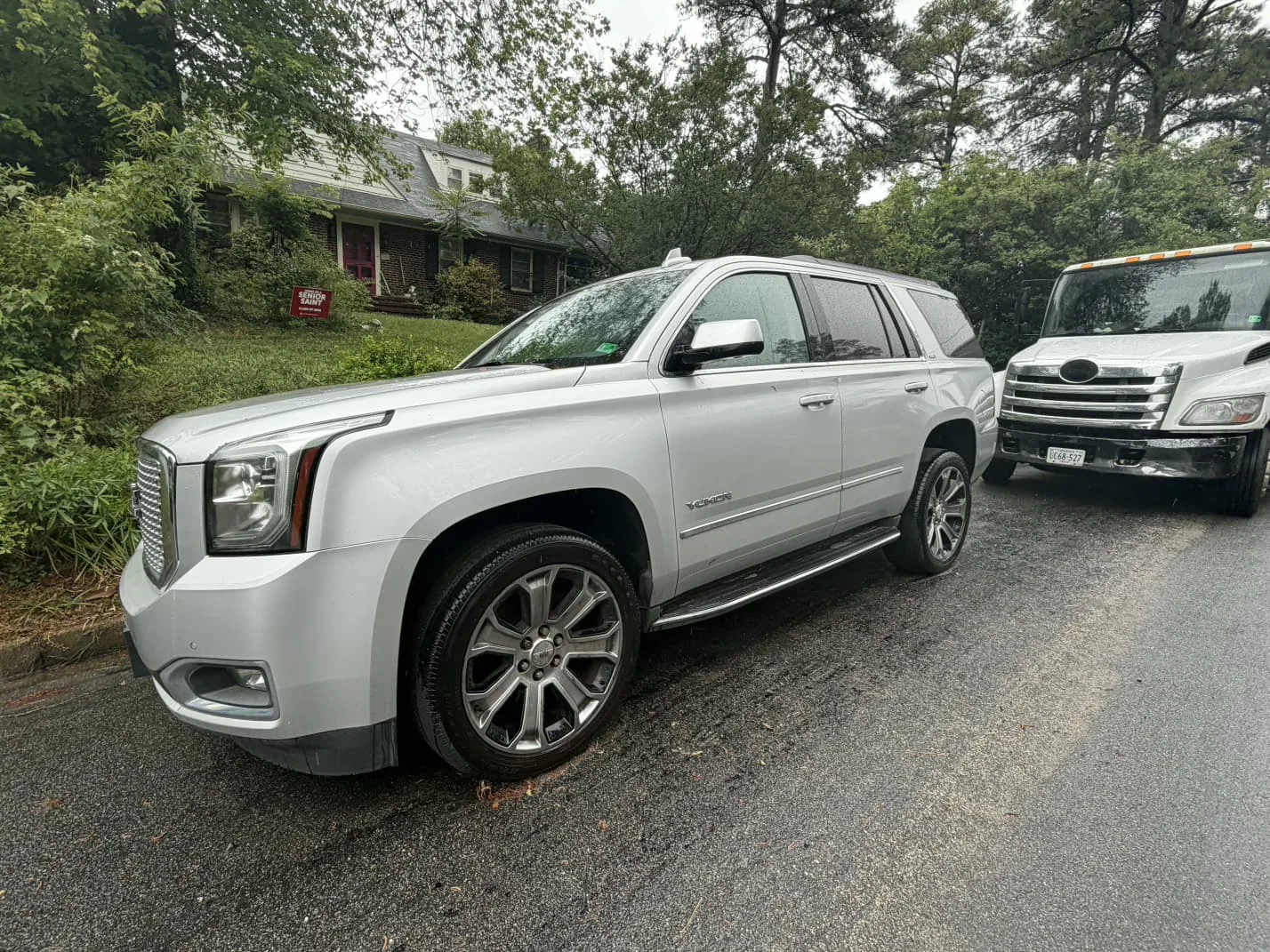 SUV pickup completed from a Fairfax Station-area residential property by Dalo Auto Recycling
