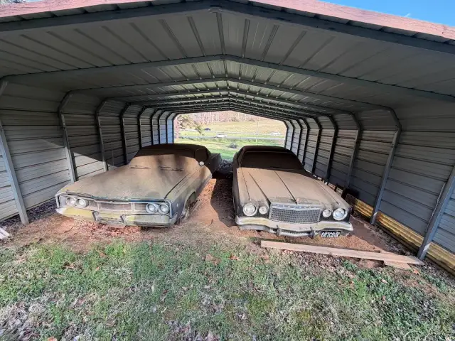 Classic cars sitting untouched for years before junk car removal in Virginia
